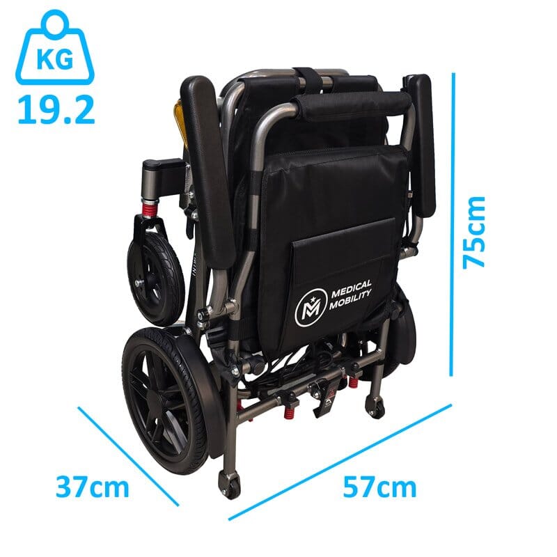 silla eléctrica plegable muy ligera