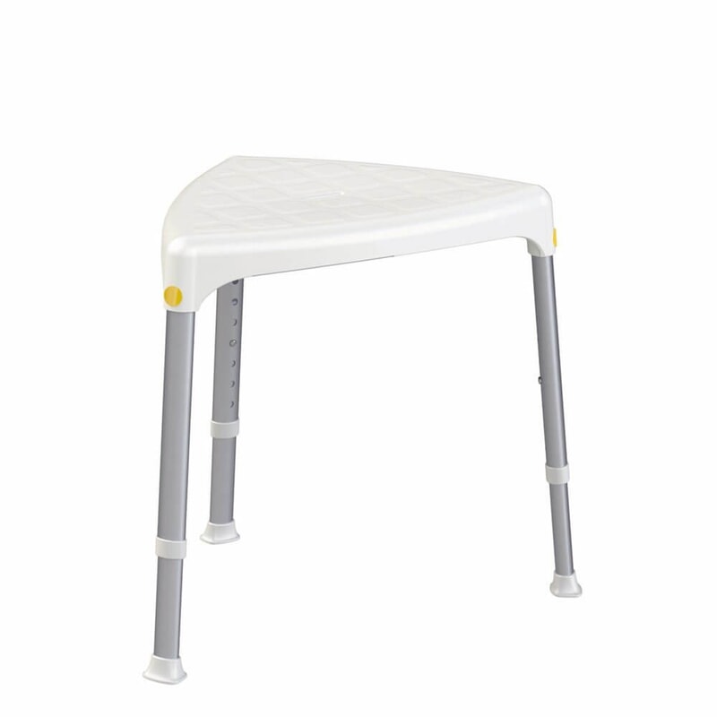 Taburete de Ducha Portofino triangular - 42 € Taburete de Ducha Portofino triangular - Ayudas dinámicas