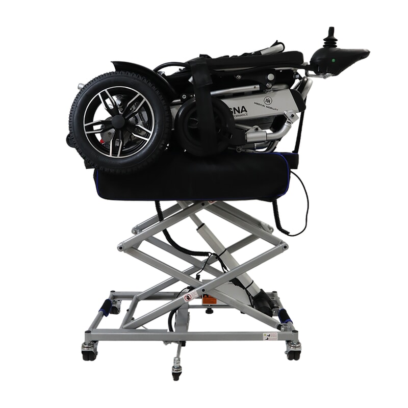 Elevador Olympus para sillas eléctricas y scooter plegables - 629 € Elevador Olympus para sillas eléctricas y scooter plegables - Medical Mobility