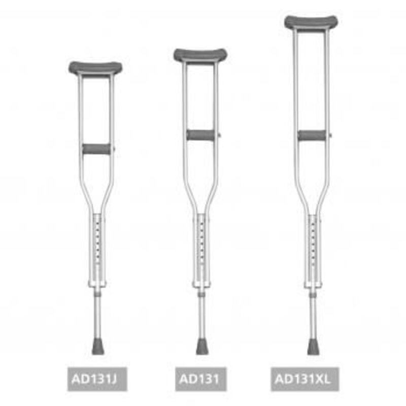 Par de muletas axilares - 41.9 € Par de muletas axilares - Ayudas dinámicas