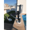 Elevador para Piscina con Batería Fijo 3200 - 6420 € Elevador para Piscina con Batería Fijo 3200 - Metalu Grúas para piscinas