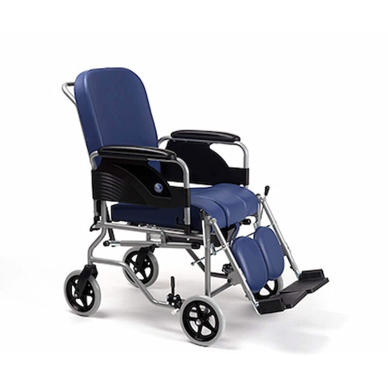 Silla inodoro con respaldo reclinable '9302' - 271 € Silla inodoro con respaldo reclinable '9302' - VERMEIREN
