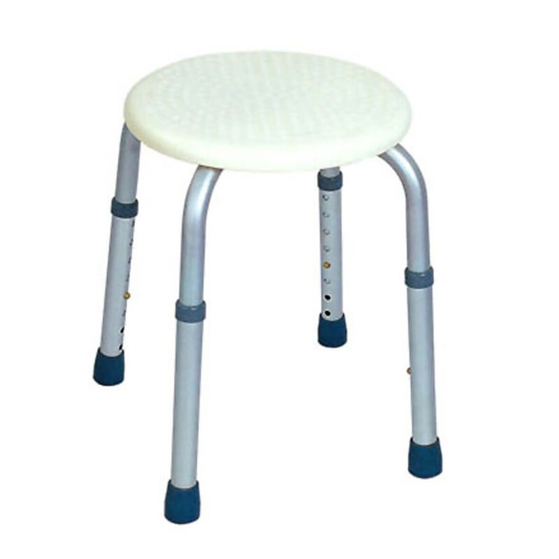 Taburete de ducha circular de aluminio - 34.95 € Taburete de ducha circular de aluminio - Ortoespaña